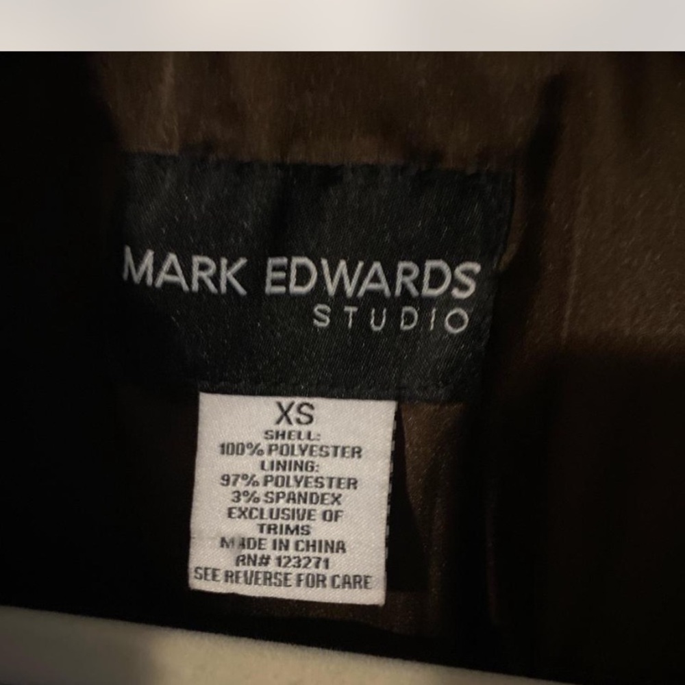 Mark Edwards Brown Sherpa Jacket - Picture 3 of 4